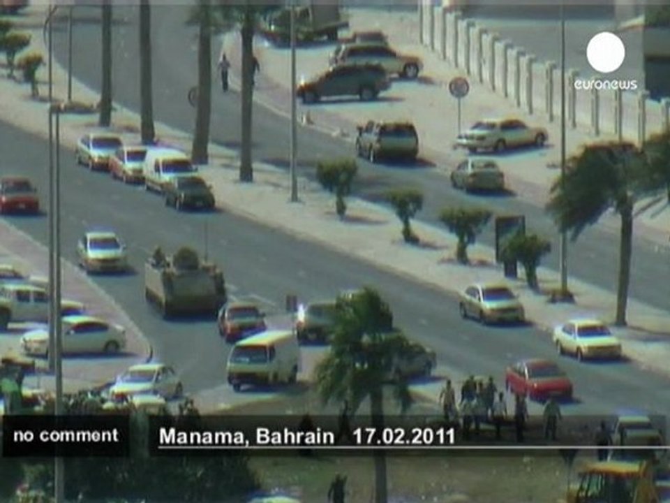 Bahreïn : déploiement de blindés sur la... - no comment