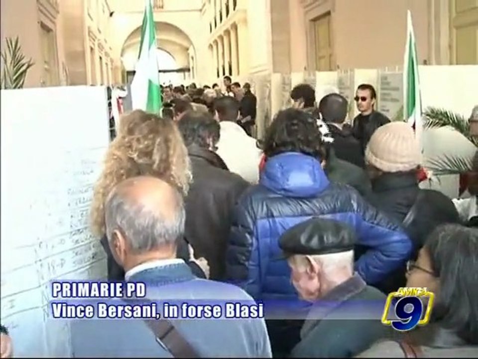 PRIMARIE PD. Vince Bersani, in forse Blasi