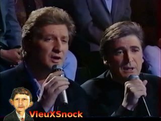 Serge Lama et Patrick Sébastien  Toute blanche