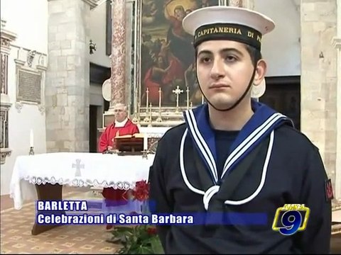BARLETTA. Celebrazioni di Santa Barbara presso la chiesa di Sant'Andrea