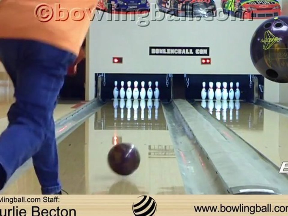 Lane #1 Boomerang Bowling Ball Reaction Video