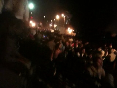 Egypte : au Caire, au soir du départ d'Hosni Moubarak