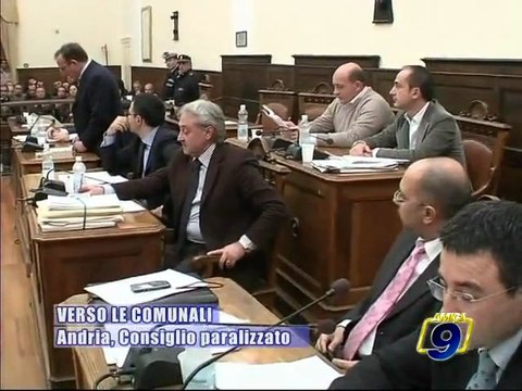 ANDRIA. Verso le comunali, Consiglio paralizzato
