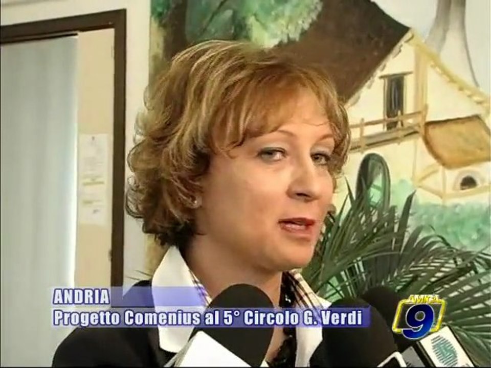 ANDRIA. Progetto Comenius al 5^ Circolo "Giuseppe Verdi"