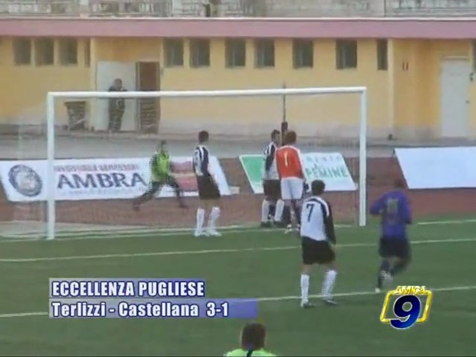 TERLIZZI - CASTELLANA 3-1 [15^ Giornata Eccellenza Pugliese 2009/2010]