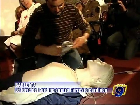 BARLETTA. Le forze dell'ordine contro l'arresto cardiaco