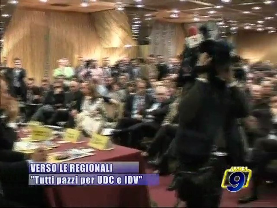 REGIONALI 2010. "Tutti pazzi per UDC e IDV"