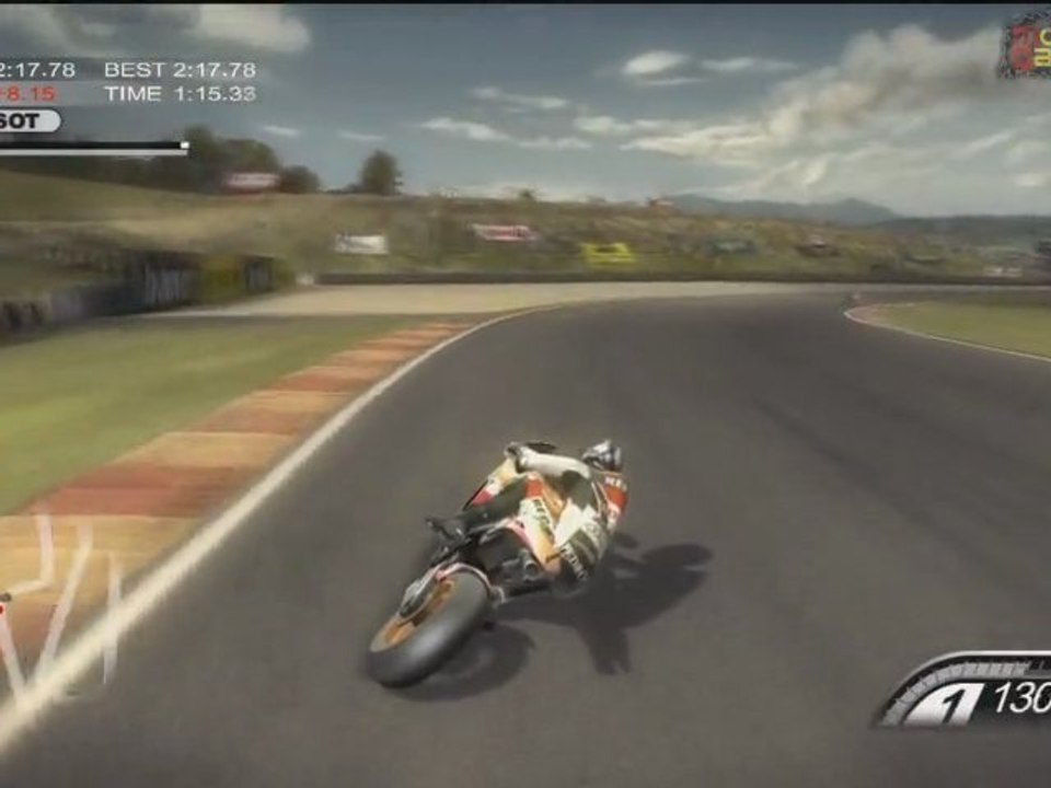 MotoGP 10/11 PS3 Demo - Time Trial at Mugello