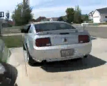 Magnaflow Cat Back on Mustang