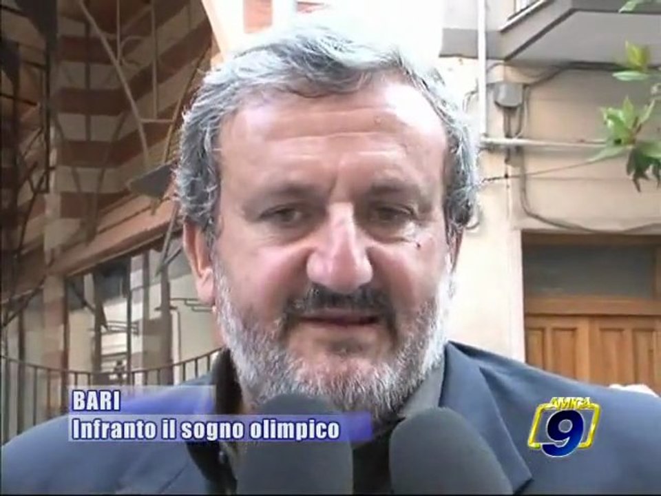 BARI. Infranto il sogno olimpico