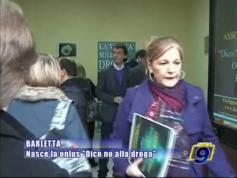 BARLETTA. Nasce la onlus dico no alla droga