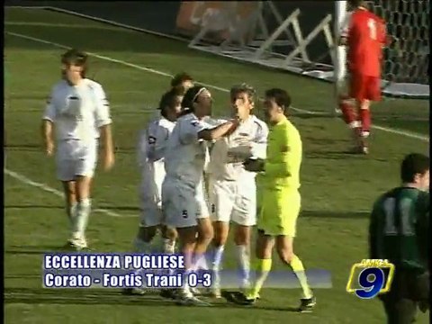 CORATO - FORTIS TRANI 0-3 [12^Giornata Eccellenza Pugliese 2009/2010]