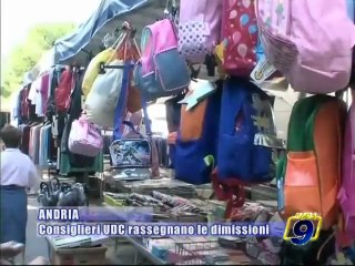 ANDRIA. Consiglieri UDC rassegnano le dimissioni