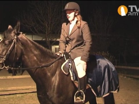 Concours de sauts d'obstacles à Dury