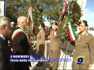 TRANI. 4 Novembre, festa delle forze armate