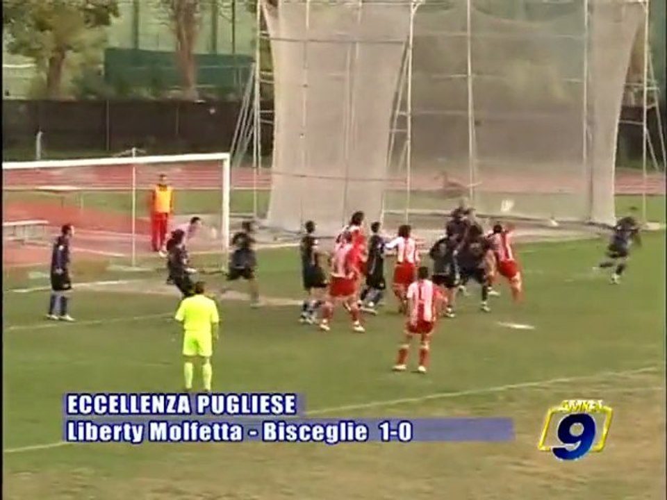 LIBERTY MOLFETTA - BISCEGLIE 1913 1-0  [11^Giornata Eccellenza Pugliese 2009/2010]