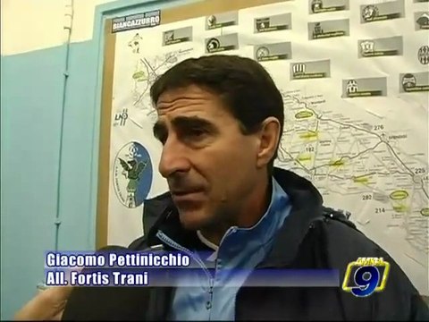 FORTIS TRANI - TAURISANO 3-1 [11^Giornata Eccellenza Pugliese 2009/2010]