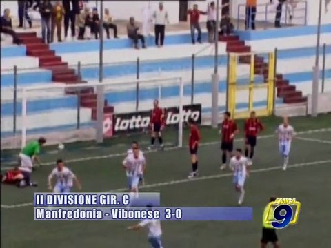 MANFREDONIA - VIBONESE 3-0 [10^giornata Seconda Divisione 2009/10]
