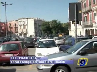 PROVINCIA BAT. Piano casa, ancora tempo per vincolare i mobili