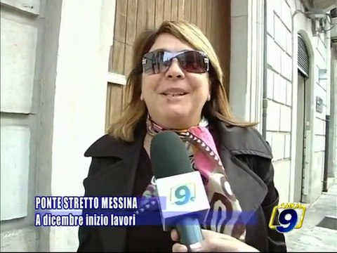 PONTE DI MESSINA. A Dicembre l'inizio dei lavori