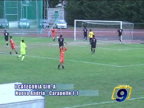 NUOVA ANDRIA - CARAPELLE 1-1 [4^giornata Prima Categoria 2009/2010]