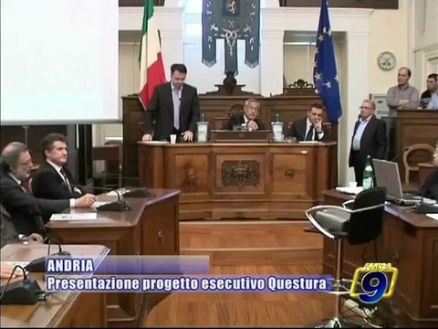 PROVINCIA BAT. Presentato ad Andria il progetto esecutivo della Questura Provinciale