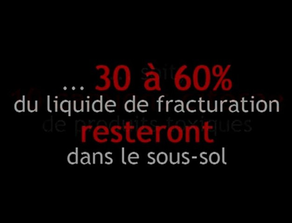 Gaz et huile de schiste en France - Alerte