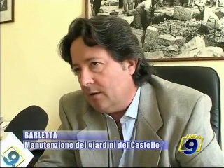 BARLETTA. Manutenzione dei giardini del castello