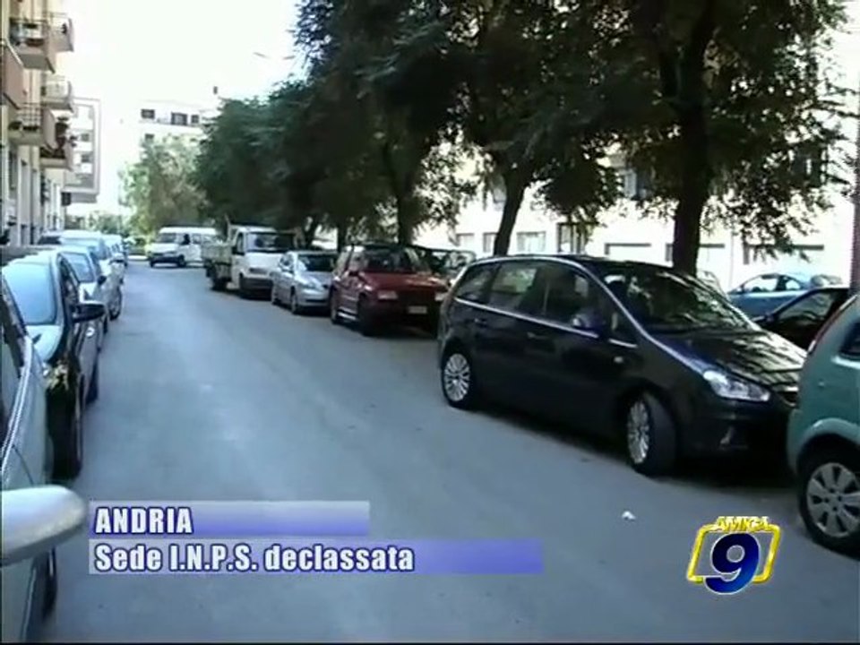 ANDRIA. Sede INPS declassata