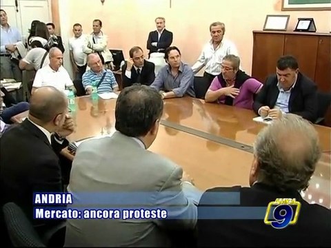 ANDRIA. Spostamento Mercato, ancora proteste