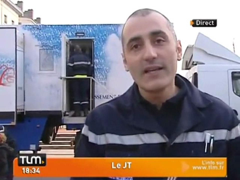 Lyon les pompiers en colere donnent leur sang reportage TLM