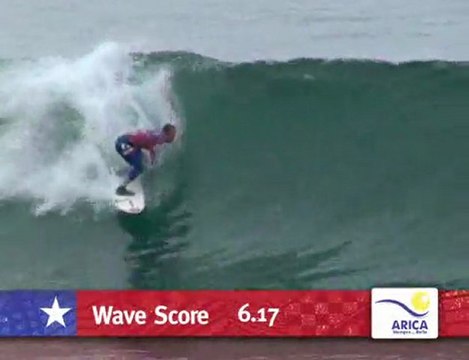 Rip Curl Pro Search Chile: Semi-Final 2 - Damien Hobgood def. CJ Hobgood