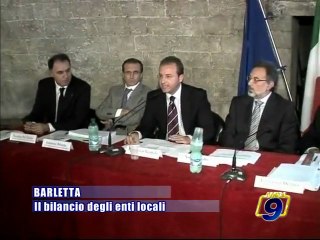 BARLETTA. Il bilancio degli enti locali