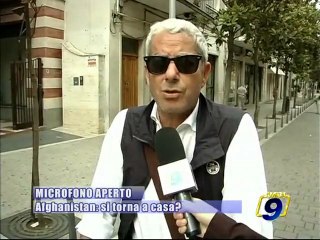 MICROFONO APERTO. Afghanistan, si torna a casa?