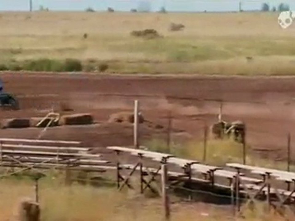 Stevie Bell Riding Moto