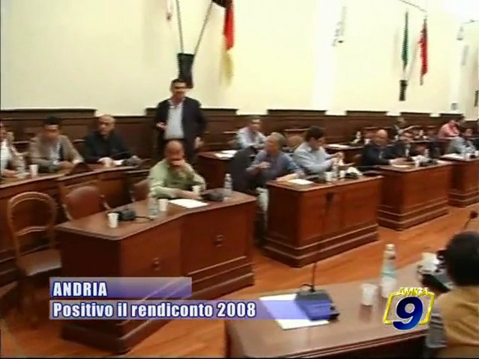 ANDRIA. Positivo il rendiconto 2008