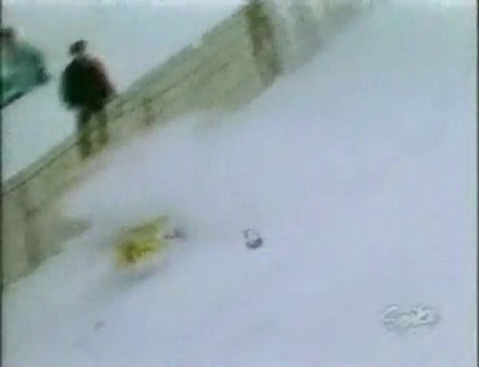 down hill skier carnage