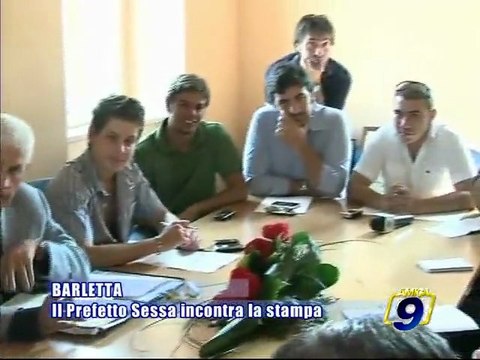 PROVINCIA BAT. Il Prefetto Sessa incontra la stampa