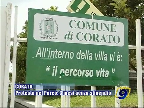 CORATO. Protesta nel Parco: 3 mesi senza stipendio