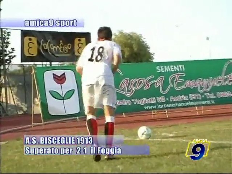 CALCIO. BISCEGLIE, superato per 2-1 il Foggia