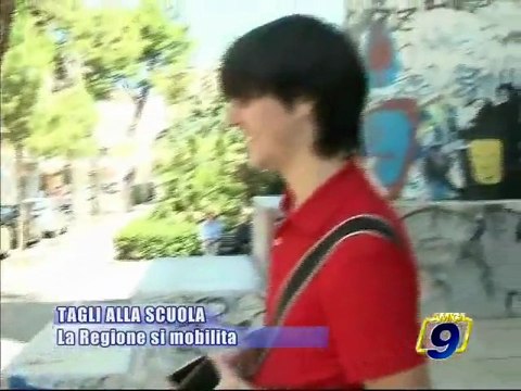 TAGLI ALLA SCUOLA. La Regione Puglia si mobilita