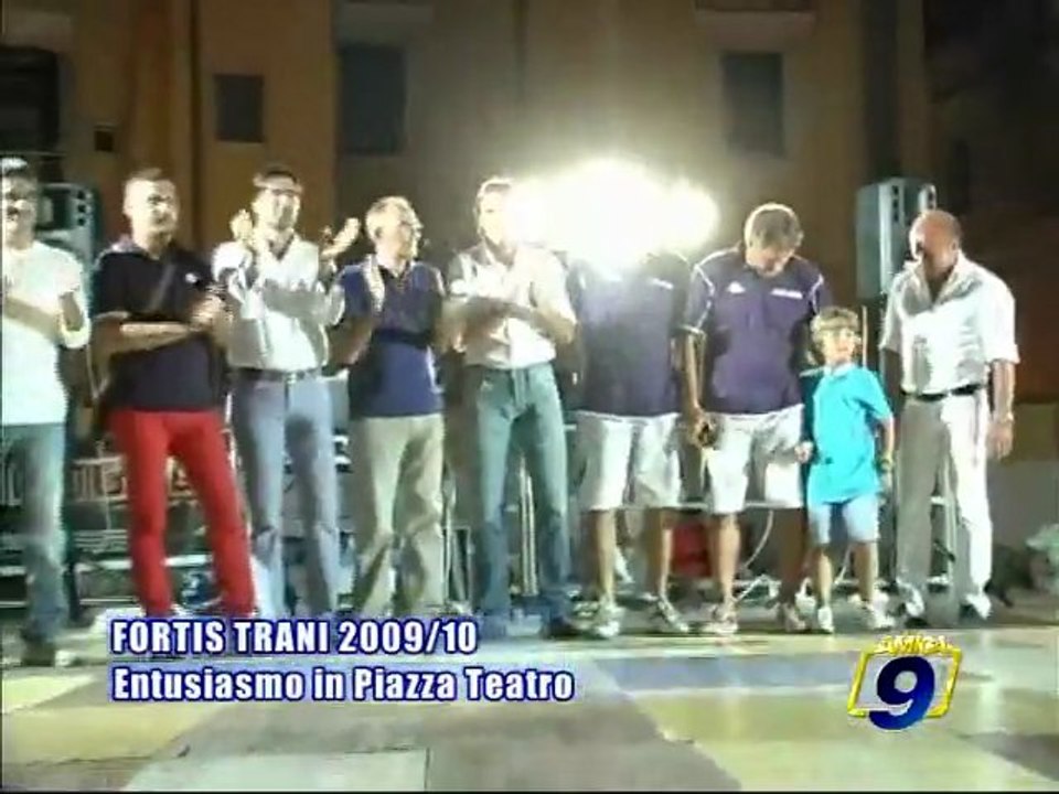CALCIO. Presentazione ufficiale FORTIS TRANI 2009/2010