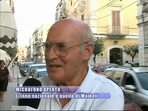 MICROFONO APERTO, L'inno nazionale e' quello di Mameli!
