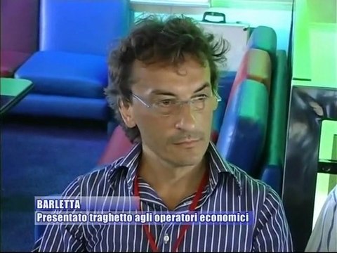 BARLETTA. Presentato agli operatori economici il traghetto Barletta - Durazzo