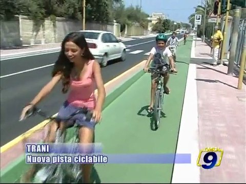 TRANI. Nuova pista ciclabile su via Annibale di Francia