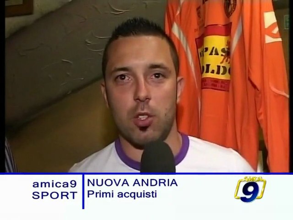 NUOVA ANDRIA. Prime presentazioni stagione 2009/2010