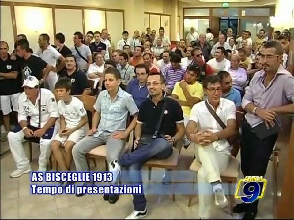 AS BISCEGLIE 1913. Presentazione Ufficiale stagione 2009-2010