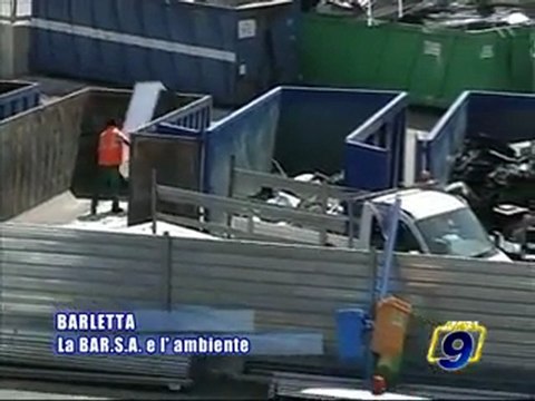 BARLETTA. BAR.S.A, Nuove iniziative ecologiche a favore dell'ambiente