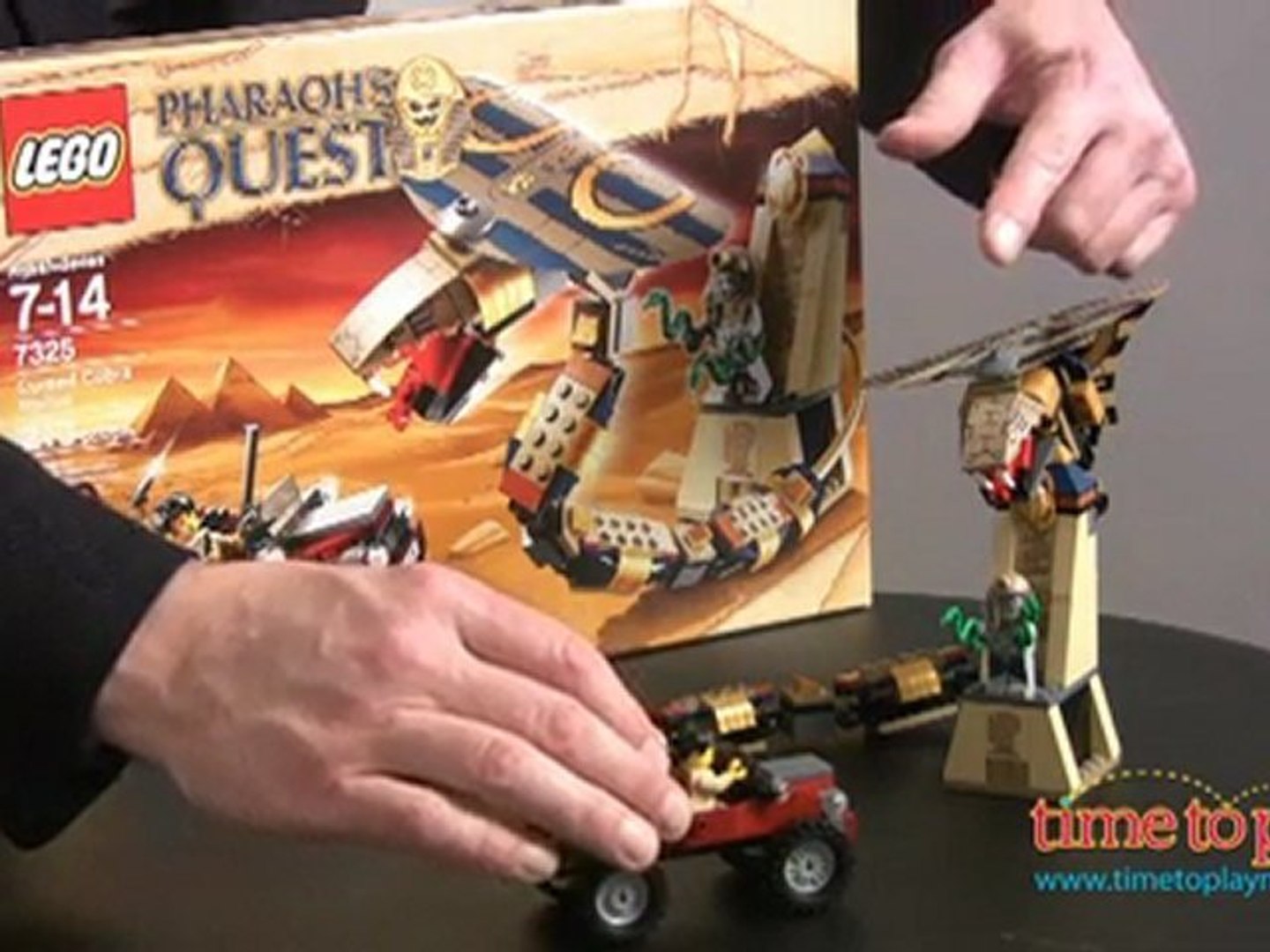 Pharaoh's Cursed Cobra from LEGO video Dailymotion