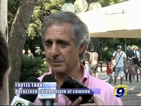 TRANI. Paolo Abruzzese chiede aiuto al comune